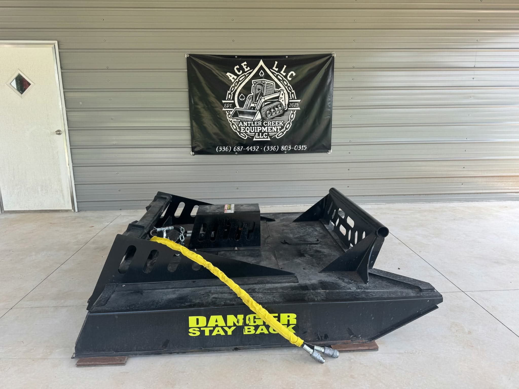 72in USA Made Skid Steer Brush Cutter